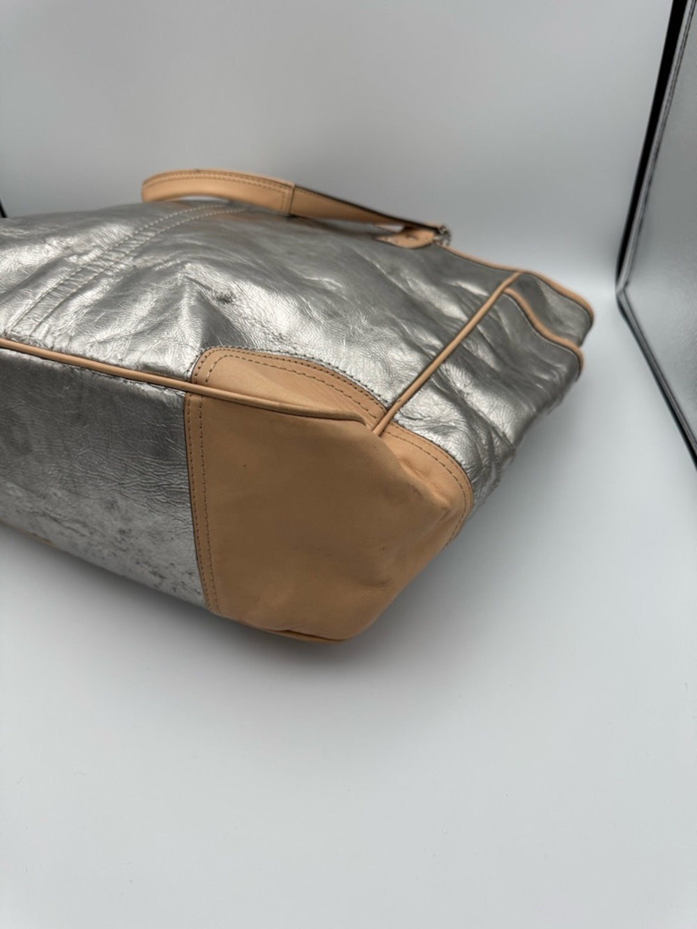 Coach (2013) Metro Metallic Tote - Picture 8 of 10
